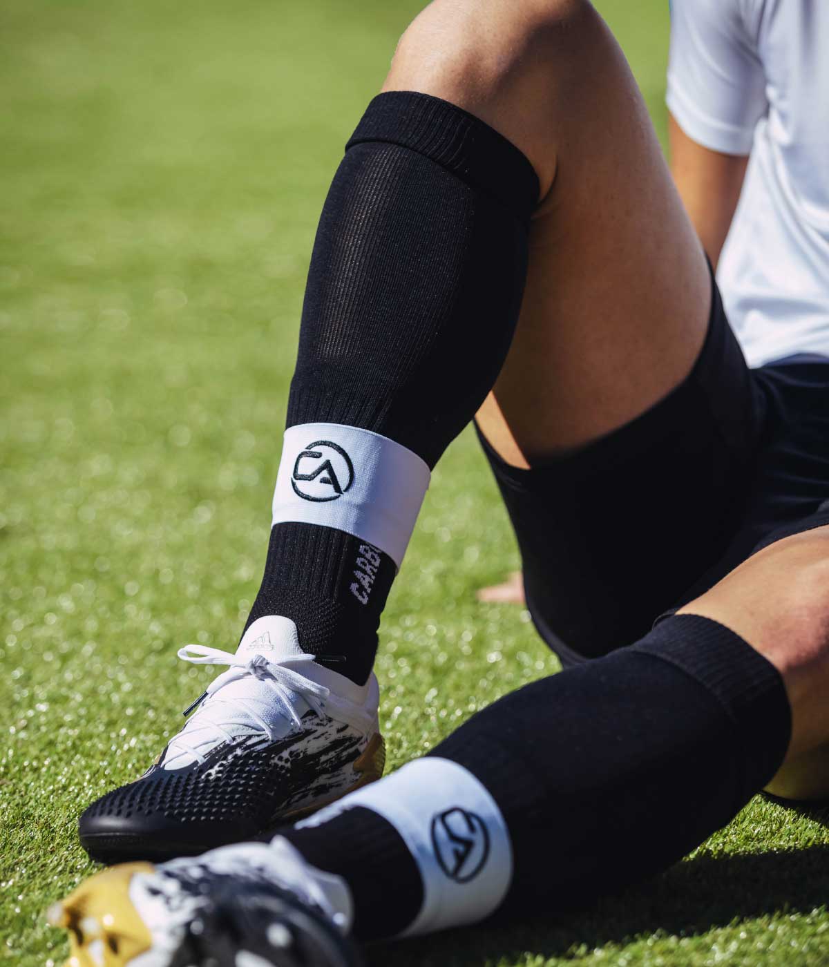 TAPEDESIGN – Supporto per parastinchi Grip Tapes in silicone, da calcio TAPEDESIGN – Supporto per parastinchi Grip Tapes in silicone, da calcio